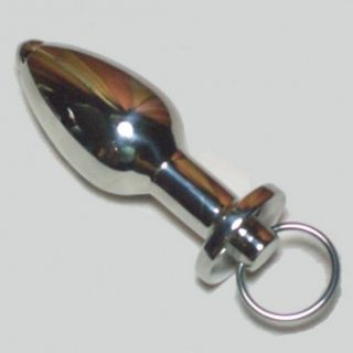 Oval Enema Lock Butt Plug 